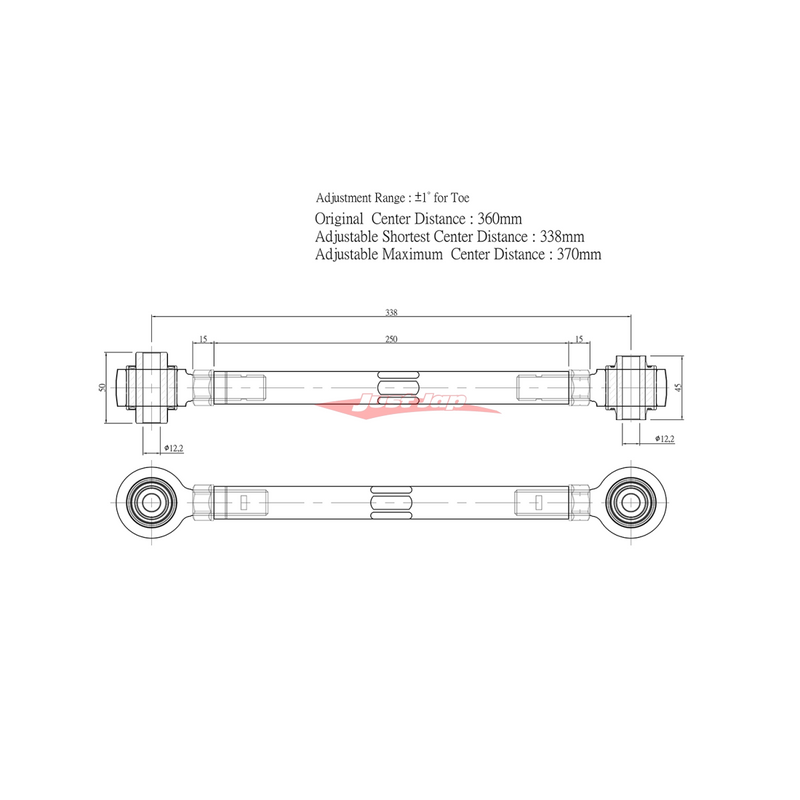 ZSS Rear Lower Arm fits Mitsubishi EVO X CZ4A