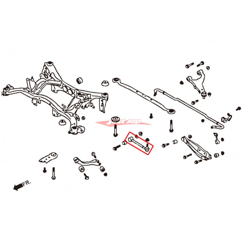 ZSS Rear Toe Arms (Pillow Ball) Fits Subaru Impreza (GE/GH/GR/GV/GP/GJ) Forester (SH/SJ) Legacy (BM/BR) BRZ - Toyota FT86