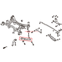 ZSS Rear Trailing Arm ( Pillow Ball) Fits SUBARU Impreza (GE/GH/GR/GV) Foreseter (SH) Legacy (BM/BR)