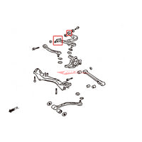 ZSS Rear Upper Control Arm Bushes (Pillow Ball) Fits Mitsubishi Lancer Evolution 4-9
