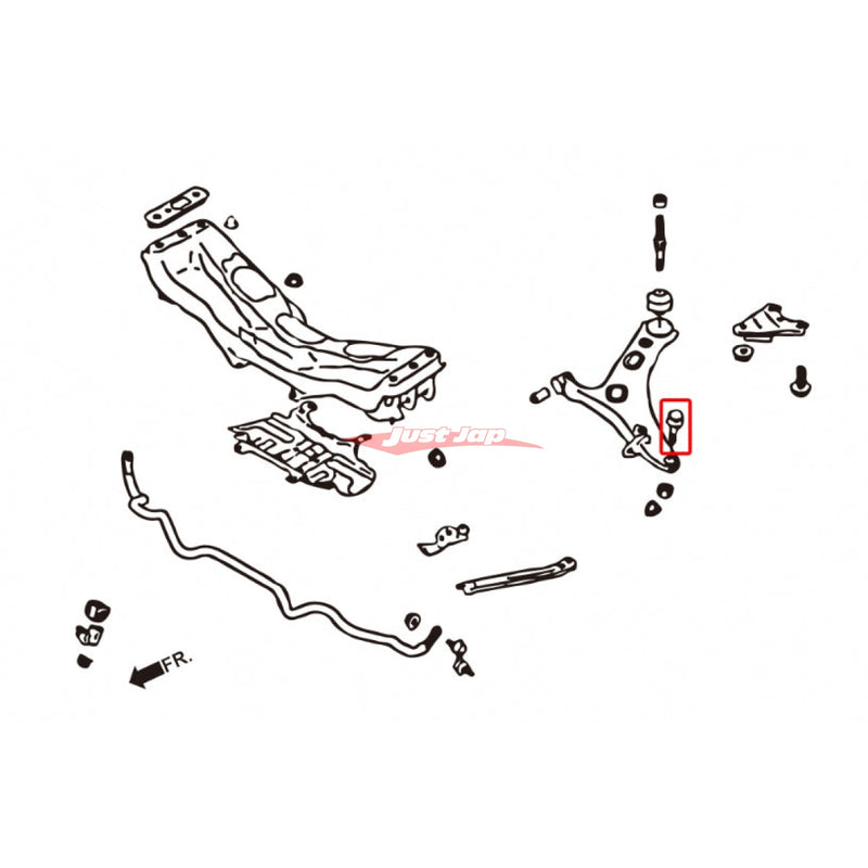 ZSS Roll Centre Adjuster Fits Subaru Impreza/WRX/Forester/Legacy/Levorg