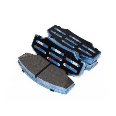 ATTKD Sports Compound Brake Pads - ATTKD Small 6 & 4 Piston Rear Brake Caliper (Blue)