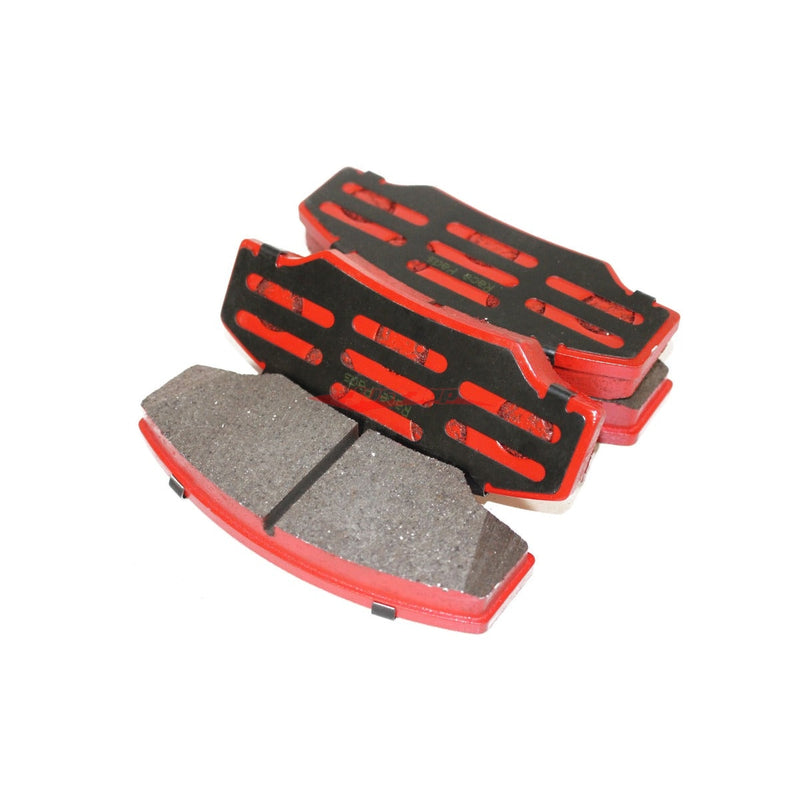 ATTKD Track Compound Brake Pads - ATTKD Small 6 & 4 Piston Rear Brake Caliper (Red)