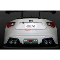 Blitz NUR-Spec VSR Quad Outlet Exhaust System Fits Toyota 86 (TRD Bumper)