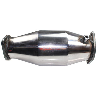 Catco 3" 100 Cell 5" Body High Flow Metal Catalytic Converter Fits Mitsubishi Evolution 4/5/6 (CN9A/CP9A)