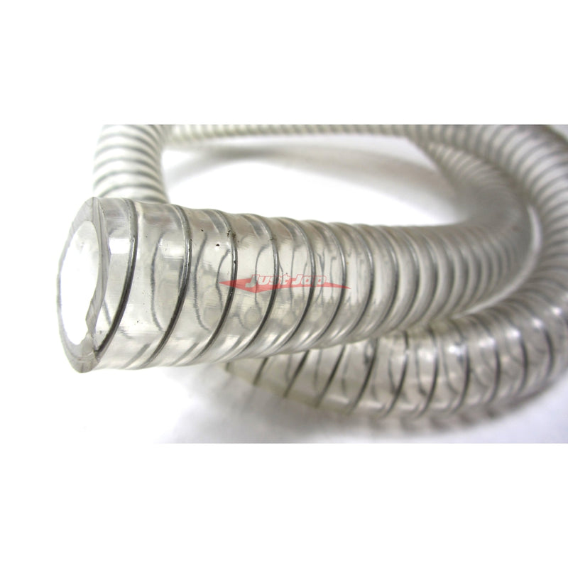 Clear Coil Steel Reinforced Hose - 19mm or 3/4" x 1 Metre Length