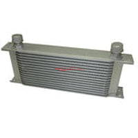 Cooling Pro 15 Row Silver Heavy Weight Oil Cooler -10 Fittings