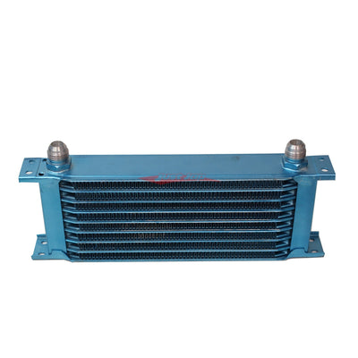 Cooling Pro 9 Row Light Weight Blue Oil Cooler -10 Fittings