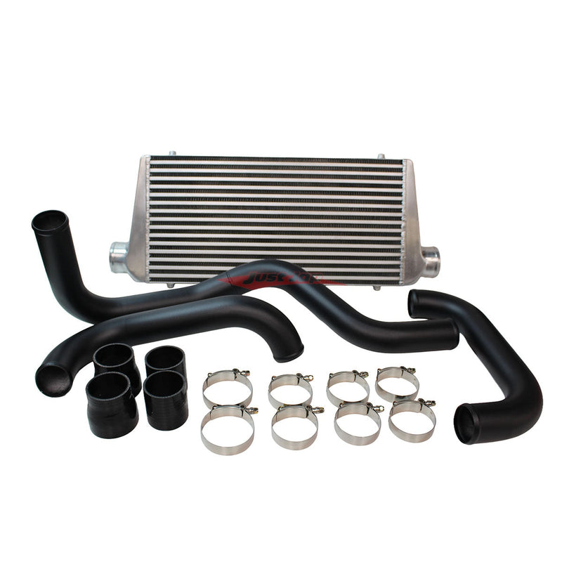 Cooling Pro Intercooler Kit (Black Piping) Fits Nissan Skyline R32 GTS-T RB20DET