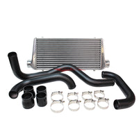 Cooling Pro Intercooler Kit (Black Piping) Fits Nissan Skyline R32 GTS-T RB20DET Tube & Fin 76mm + Piping Kit (Black)