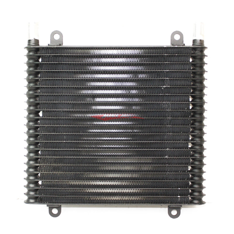 Cooling Pro Oil Cooler - 21 Row Light Weight Black 20mm Hose tail outlet (310x270 Core Size)