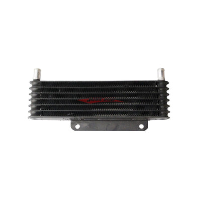Cooling Pro Oil Cooler - 7 Row Black 15mm Hose Tail Outlet (310x85 Core Size)