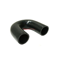 Cooling Pro Silicone 2.75 Inch / 70mm 180 Degree Bend Hose Black