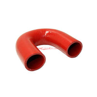 Cooling Pro Silicone 2.75 Inch / 70mm 180 Degree Bend Hose Red