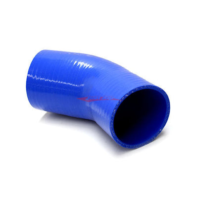 Cooling Pro Silicone 2 Inch / 51mm to 2.5 Inch / 63mm Stepped 45 Degree Bend Elbow Hose