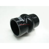 Cooling Pro Silicone Black 1.75 Inch / 45mm Humped Joiner Hose