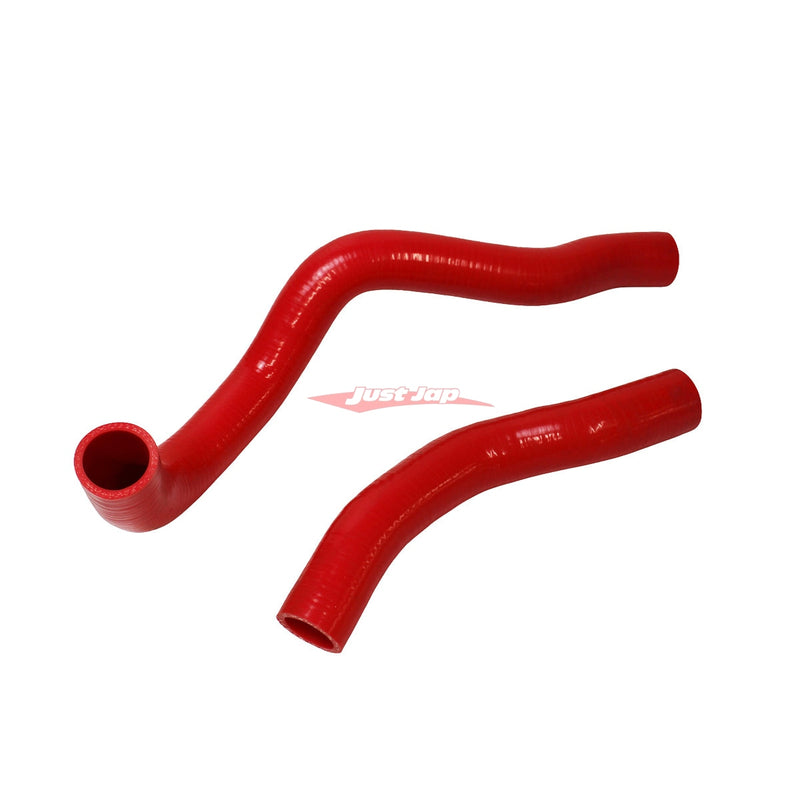 Cooling Pro Silicone Radiator Hose Kit (Red) Fits Toyota Supra JZA80 Non Turbo