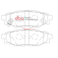 DBA Street Performance Rear Brake Pads Fits Toyota GT86 & Subaru Forester SH/SJ, Impreza GE/GG/GH/G3, Liberty BL/BM/BP/BR (286mm Solid Rotor)