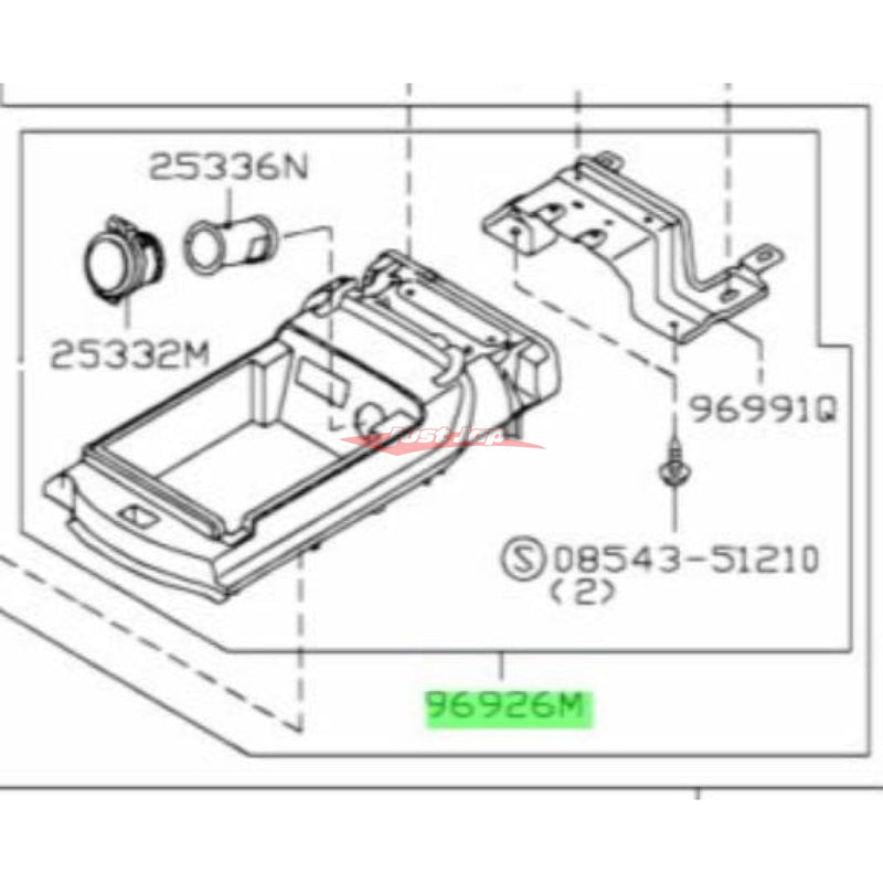 Genuine Nissan Centre Console Inner Box Assembly Fits Nissan R35 GTR