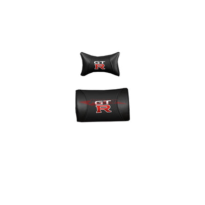GTR Style Neck & Lumbar Support Pillows (Black)