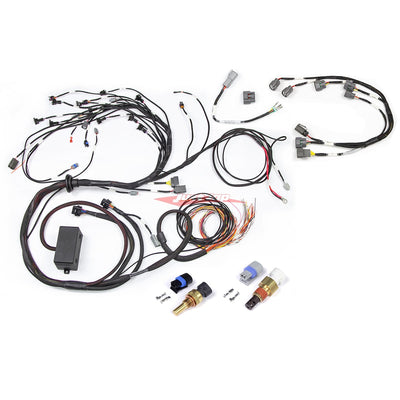 Haltech Elite 2000/2500 Terminated Harness for Nissan RB Twin Cam With CAS Harness and Series 2 (late) ignition type sub harness