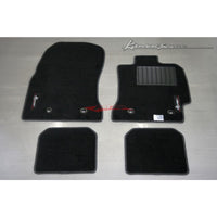 HKS Kansai Service Floor Mat Set (Red Stitching) Fits Subaru Impreza WRX GRB/GVB