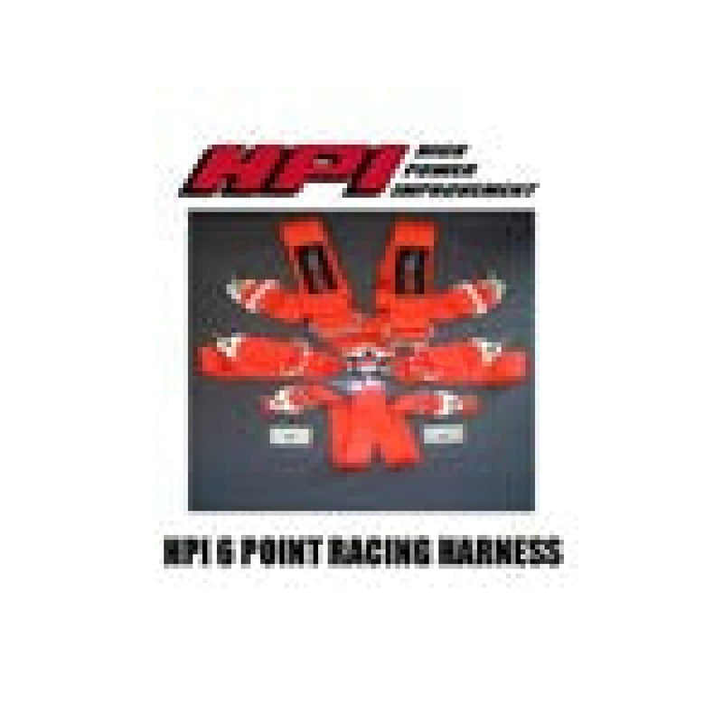 HPI 6-Point Racing Harness - Red