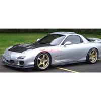 JSAI AERO Feed Style Side Skirt Extensions- Mazda FD3S RX7