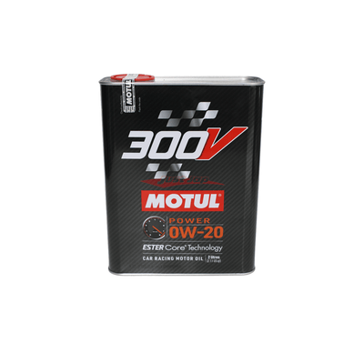 Motul 300V Power Engine Oil 0W-20 2 Litre