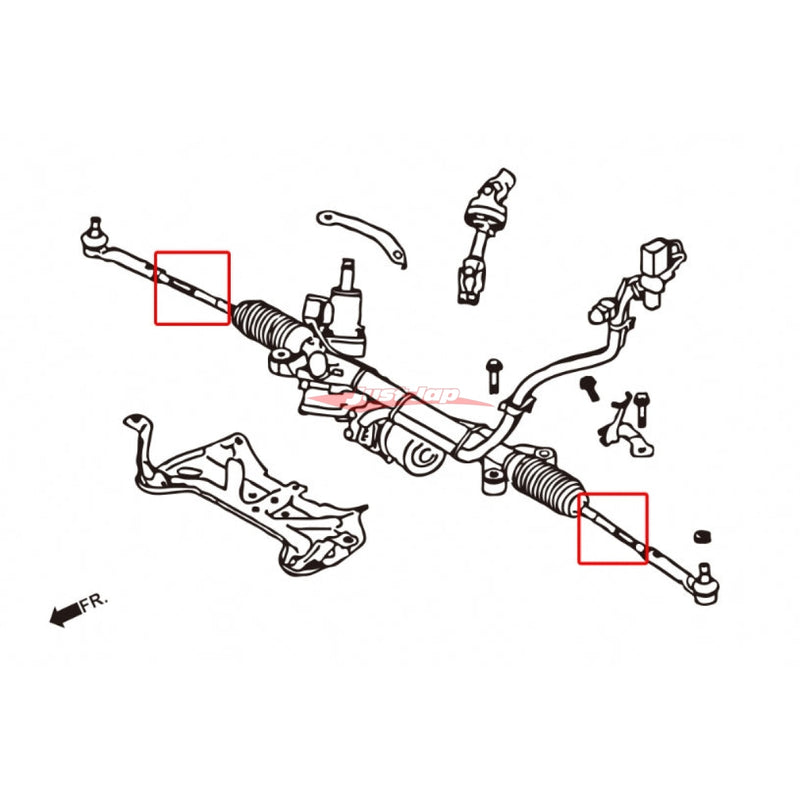 ZSS Steering Rack End Fits Subaru Impreza WRX GE/GH/GR/GV/XV/GP/GJ & Forester SH